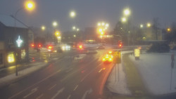 Křižovatka ulic Komenského a Velké Novosady