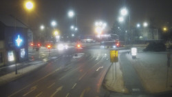 Křižovatka ulic Komenského a Velké Novosady