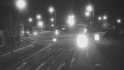 Křižovatka ulic Komenského a Velké Novosady