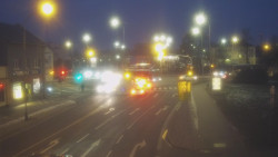 Křižovatka ulic Komenského a Velké Novosady