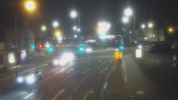 Křižovatka ulic Komenského a Velké Novosady