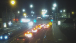 Křižovatka ulic Komenského a Velké Novosady