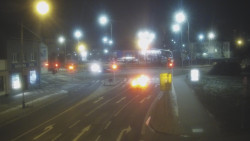 Křižovatka ulic Komenského a Velké Novosady