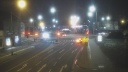 Křižovatka ulic Komenského a Velké Novosady