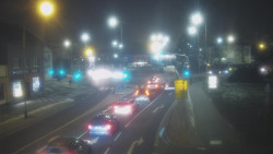 Křižovatka ulic Komenského a Velké Novosady