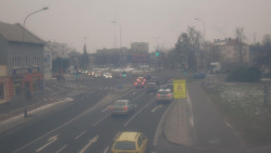 Křižovatka ulic Komenského a Velké Novosady