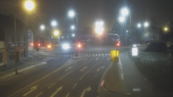 Křižovatka ulic Komenského a Velké Novosady