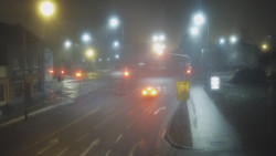 Křižovatka ulic Komenského a Velké Novosady