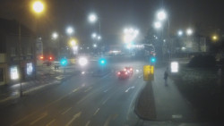 Křižovatka ulic Komenského a Velké Novosady