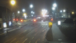 Křižovatka ulic Komenského a Velké Novosady