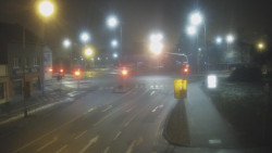 Křižovatka ulic Komenského a Velké Novosady