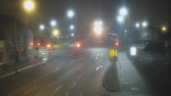 Křižovatka ulic Komenského a Velké Novosady