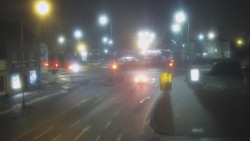 Křižovatka ulic Komenského a Velké Novosady