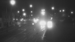 Křižovatka ulic Komenského a Velké Novosady