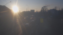 Křižovatka ulic Komenského a Velké Novosady