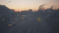 Křižovatka ulic Komenského a Velké Novosady