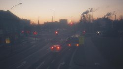 Křižovatka ulic Komenského a Velké Novosady