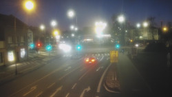 Křižovatka ulic Komenského a Velké Novosady