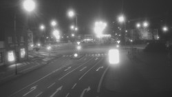 Křižovatka ulic Komenského a Velké Novosady