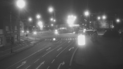 Křižovatka ulic Komenského a Velké Novosady