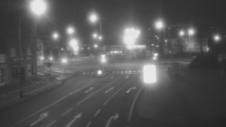 Křižovatka ulic Komenského a Velké Novosady