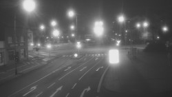 Křižovatka ulic Komenského a Velké Novosady