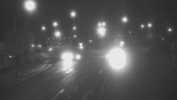 Křižovatka ulic Komenského a Velké Novosady