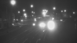 Křižovatka ulic Komenského a Velké Novosady