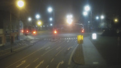 Křižovatka ulic Komenského a Velké Novosady