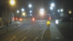 Křižovatka ulic Komenského a Velké Novosady