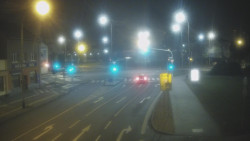 Křižovatka ulic Komenského a Velké Novosady