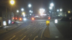 Křižovatka ulic Komenského a Velké Novosady