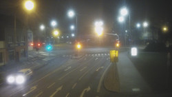 Křižovatka ulic Komenského a Velké Novosady