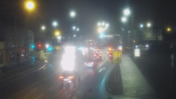 Křižovatka ulic Komenského a Velké Novosady