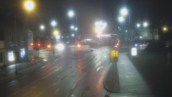 Křižovatka ulic Komenského a Velké Novosady