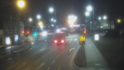 Křižovatka ulic Komenského a Velké Novosady