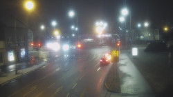 Křižovatka ulic Komenského a Velké Novosady