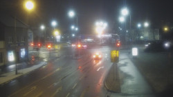 Křižovatka ulic Komenského a Velké Novosady