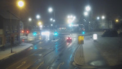 Křižovatka ulic Komenského a Velké Novosady