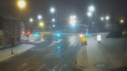 Křižovatka ulic Komenského a Velké Novosady