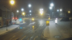 Křižovatka ulic Komenského a Velké Novosady