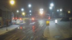 Křižovatka ulic Komenského a Velké Novosady