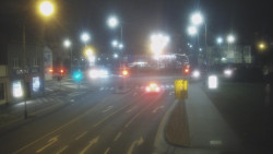 Křižovatka ulic Komenského a Velké Novosady