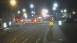 Křižovatka ulic Komenského a Velké Novosady