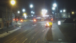 Křižovatka ulic Komenského a Velké Novosady