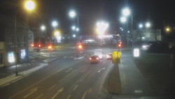 Křižovatka ulic Komenského a Velké Novosady