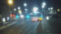 Křižovatka ulic Komenského a Velké Novosady