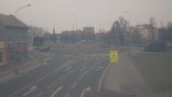 Křižovatka ulic Komenského a Velké Novosady