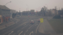 Křižovatka ulic Komenského a Velké Novosady