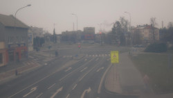 Křižovatka ulic Komenského a Velké Novosady